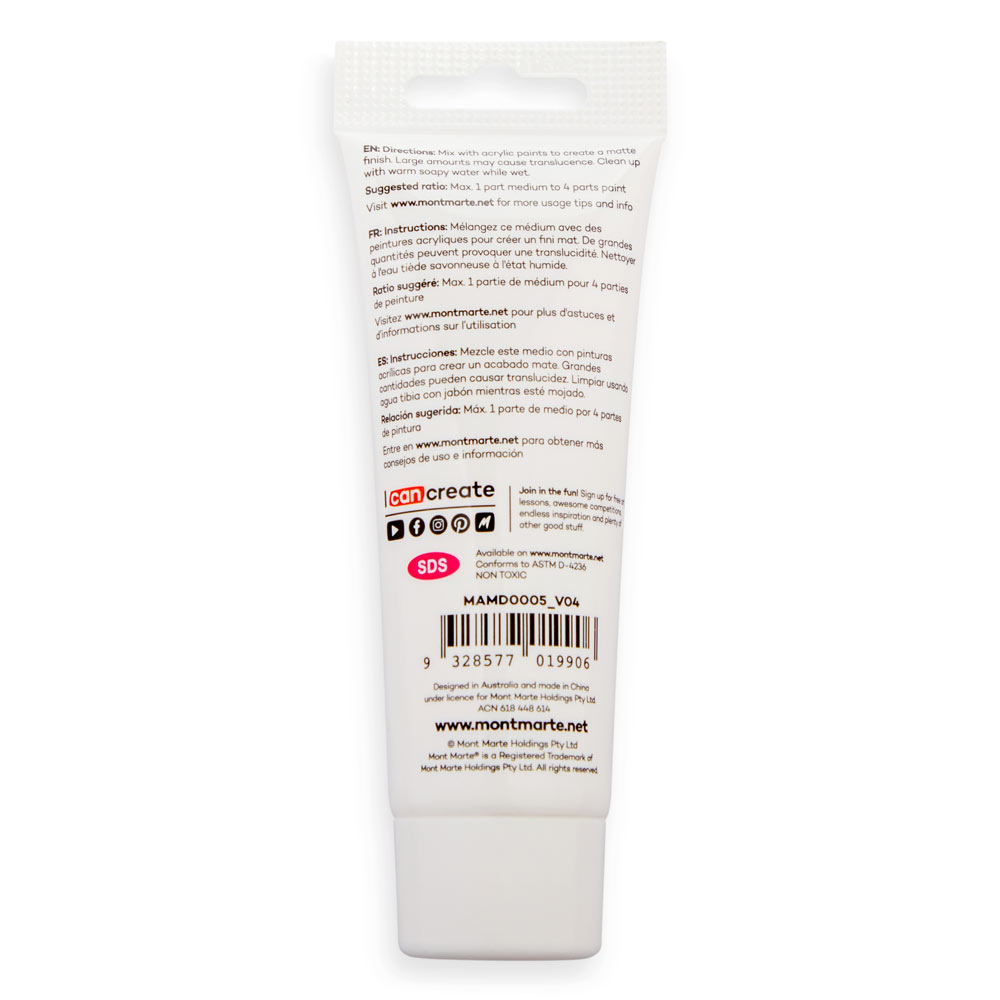 MM Gel Medium Matte 75ml