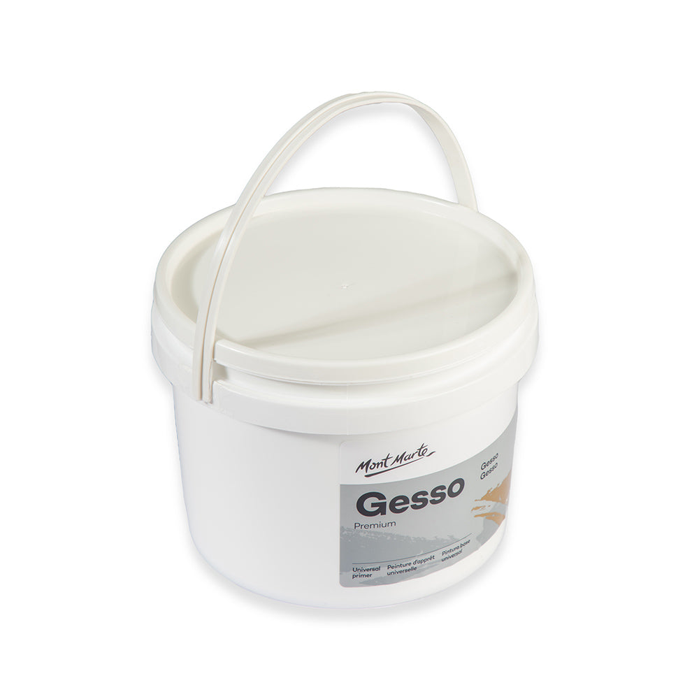 თეთრი გრუნტი (პრაიმერი) 1.89 ლიტრი - MontMarte Gesso Tub 64oz