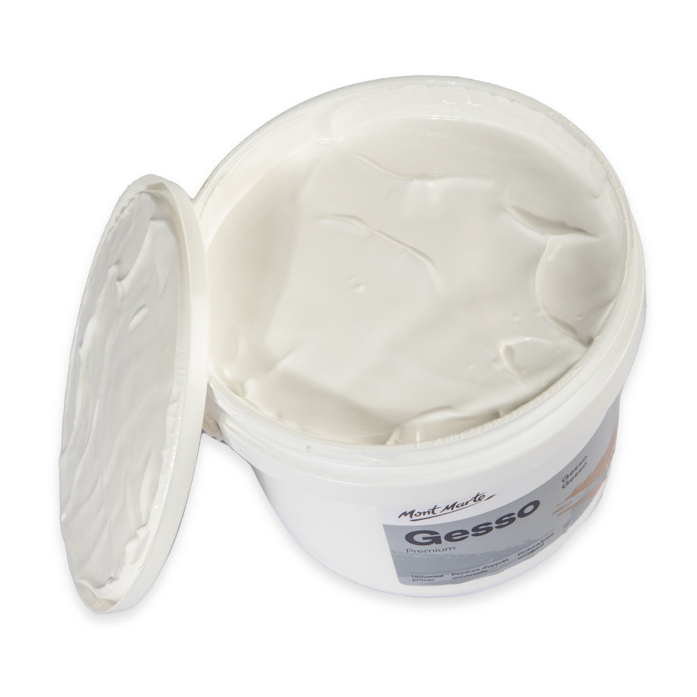 თეთრი გრუნტი (პრაიმერი) 1.89 ლიტრი - MontMarte Gesso Tub 64oz