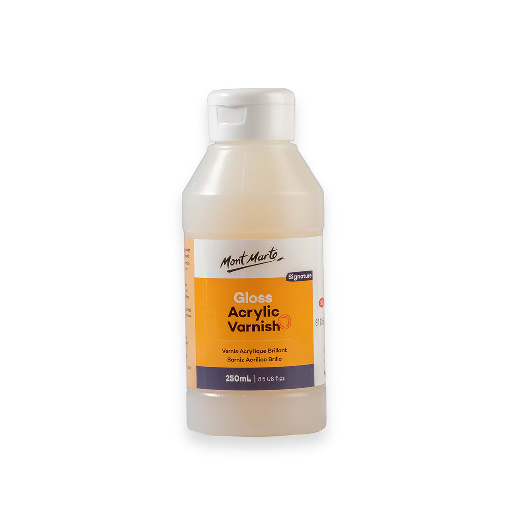 აკრილის ლაკი პრიალა 250მლ - MontMarte Gloss Acrylic Varnish 250ml