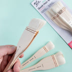 თხის ბეწვის ფუნჯები MM Studio Goat Hair Brush Set 3pc