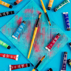გუაშის საღებავი 18 ფერი ნაკრები MM Gouache 18pc x 12ml