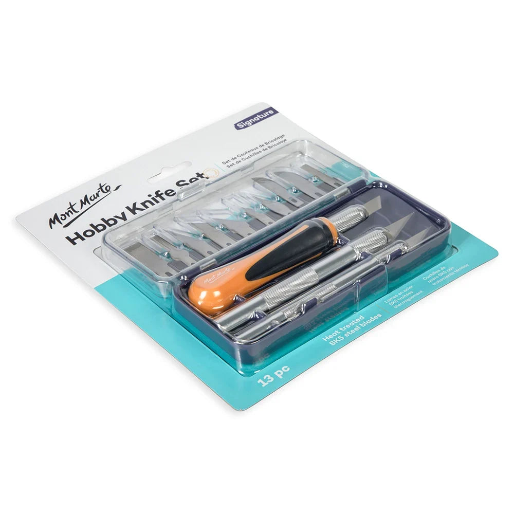 Hobby knife set of 13 pieces Hobby Knife Set SK5 Blades 13pc 
