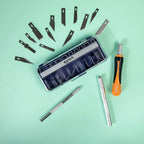 Hobby knife set of 13 pieces Hobby Knife Set SK5 Blades 13pc 