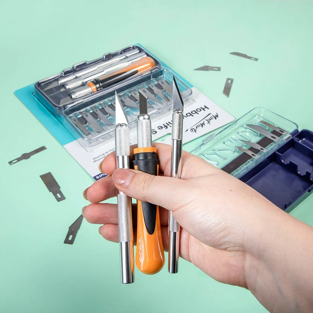 Hobby knife set of 13 pieces Hobby Knife Set SK5 Blades 13pc 