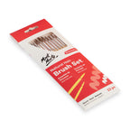 ნატურალური თმის მრგვალი ფუნჯებიMM Natural Hair Round Brush Set 13pc