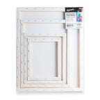 Mont Marte Discovery Nested Single Thick Canvases – 4 Pack