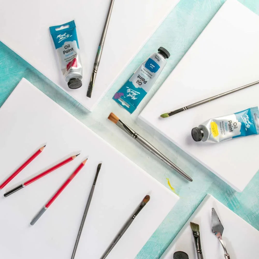 Mont Marte Discovery Nested Single Thick Canvases – 4 Pack