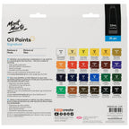ზეთის საღებავი 24 ფერი ნაკრები MM Oil Paints 24pc x 12ml