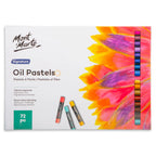 MM ზეთის პასტელები 72ც-MM Oil Pastels 72pc
