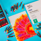 MM ზეთის პასტელები 72ც-MM Oil Pastels 72pc