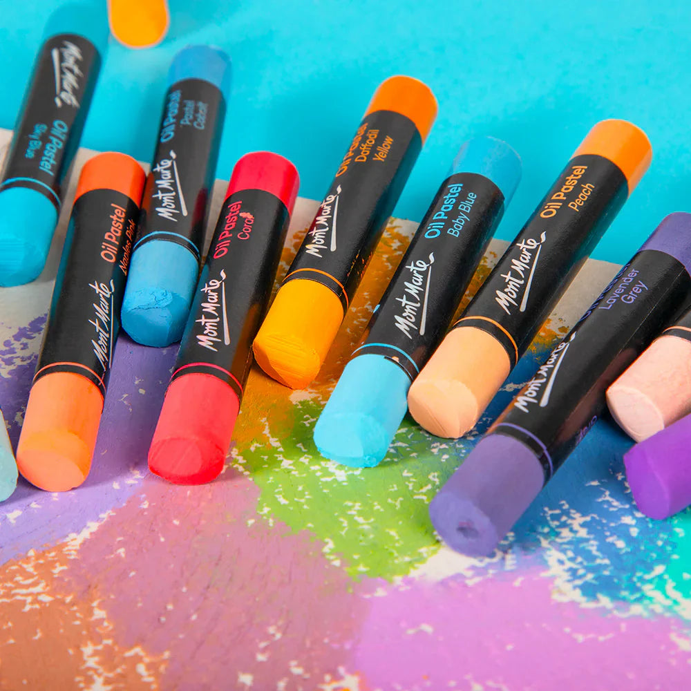 MM ზეთის პასტელები 72ც-MM Oil Pastels 72pc