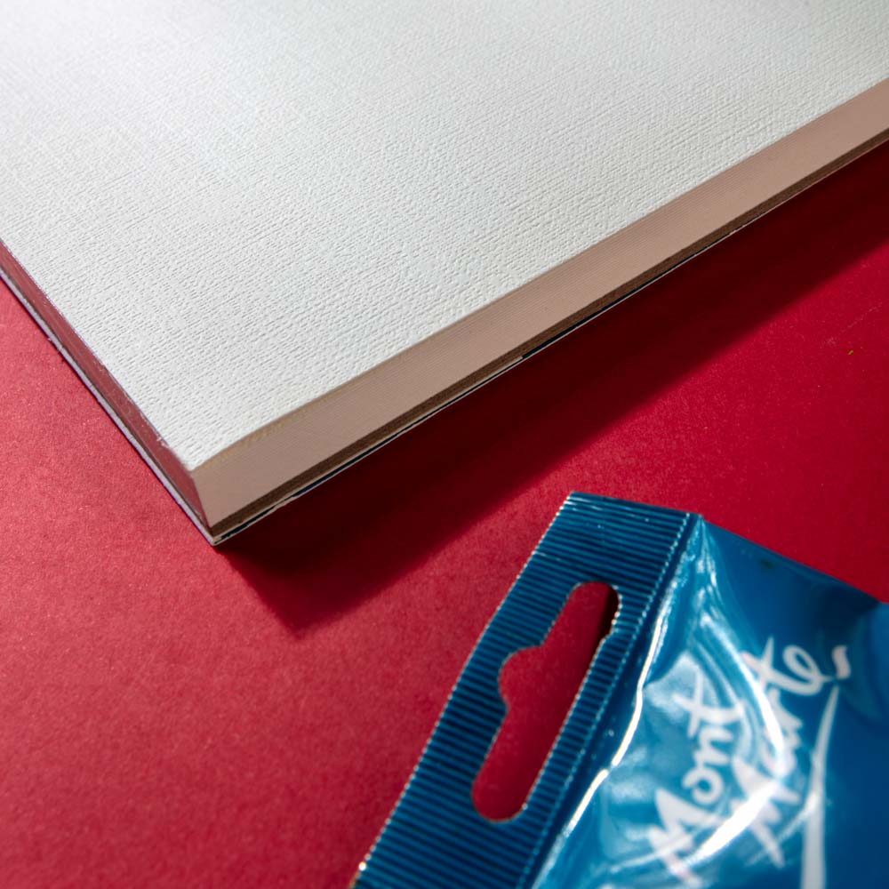 ზეთის საღებავის და აკრილის პადი MM Oil & Acrylic Pad 350gsm A4 20 Sheets