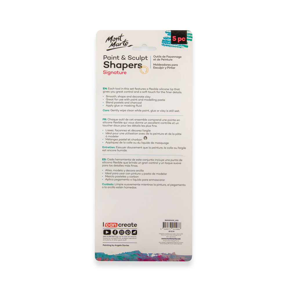 შეიფერები Paint & Sculpt Shapers 5pc
