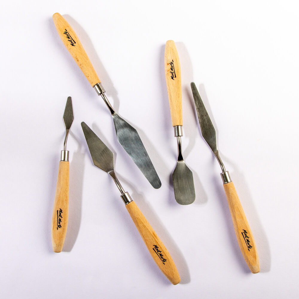 MM Studio Palette Knife Set 5pc - Stainless