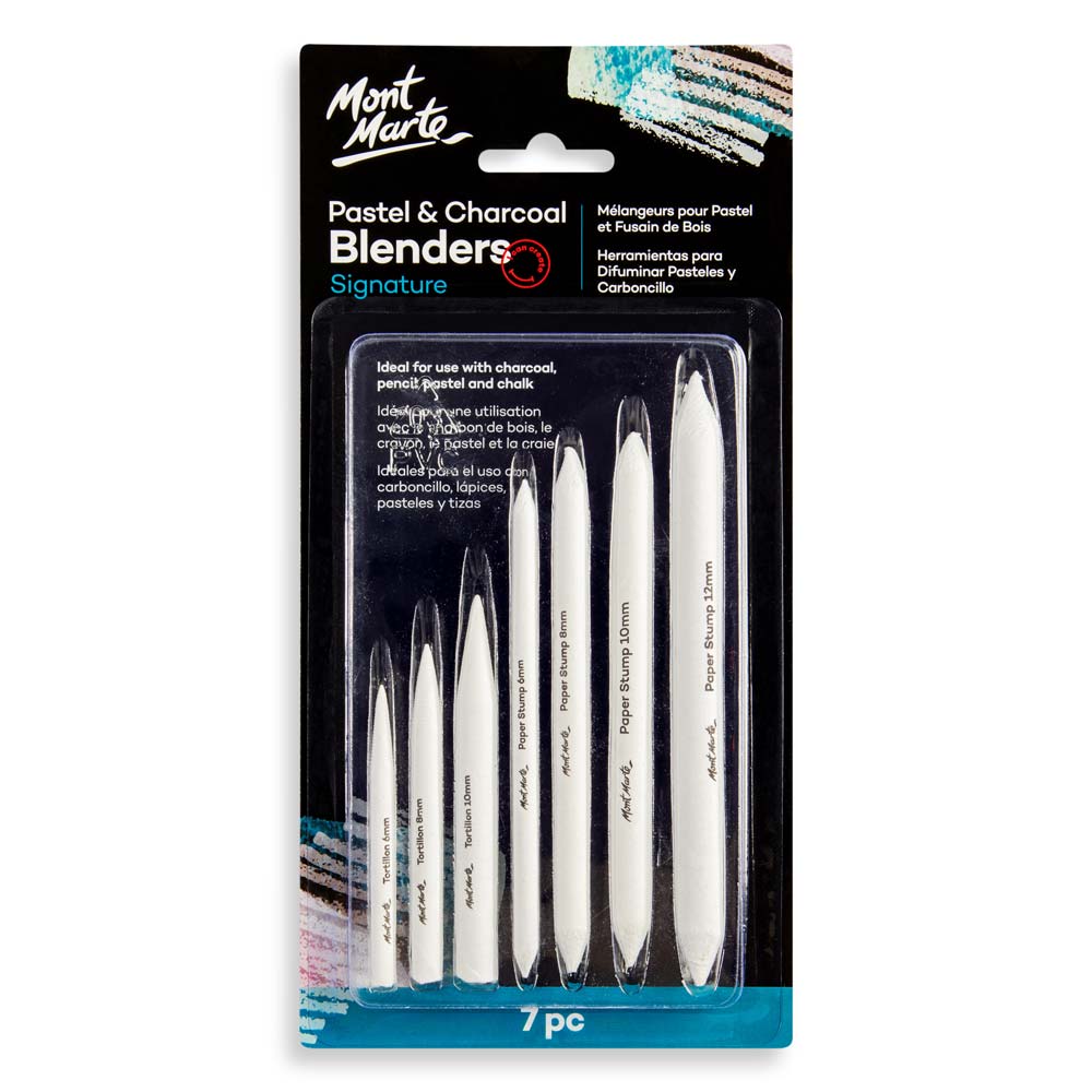 პასტელის და ნახშირის ბლენდერები MM Pastel & Charcoal Blenders 7pc