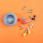 MM Polymer Clay Hole Punch Set 16pc