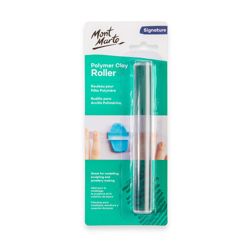 MM Polymer Clay Roller - Clear Acrylic 16cm