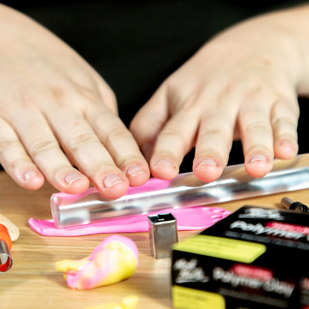 MM Polymer Clay Roller - Clear Acrylic 16cm
