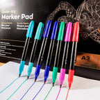 მარკერის პადი A4 MM Quick Dry Marker Pad 110gsm A4 30 Sheets