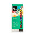 აკრილის საღებავები12 ფერი ნაკრები MM Acrylic Paints 12pc x 12ml