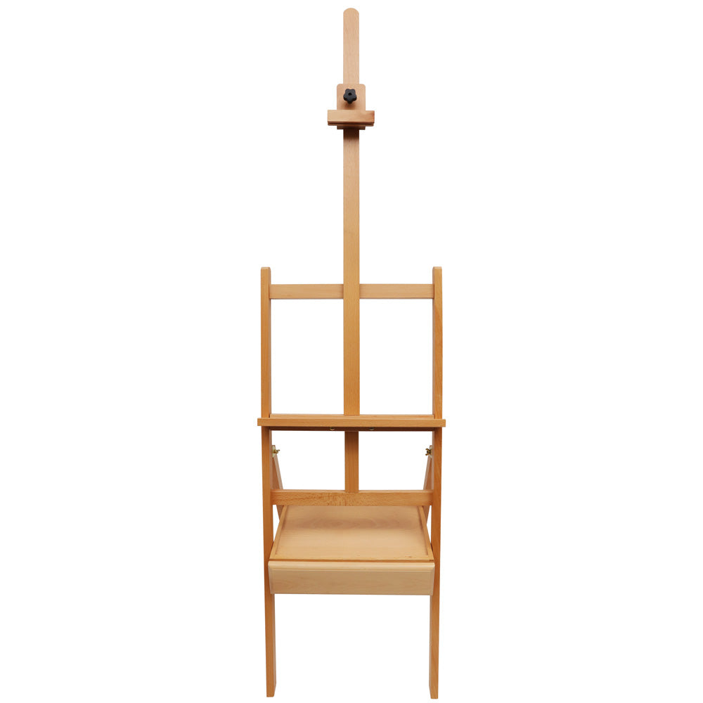 ხის მოლბერტი სათავსო ყუთით MM Box Floor Easel - Beech