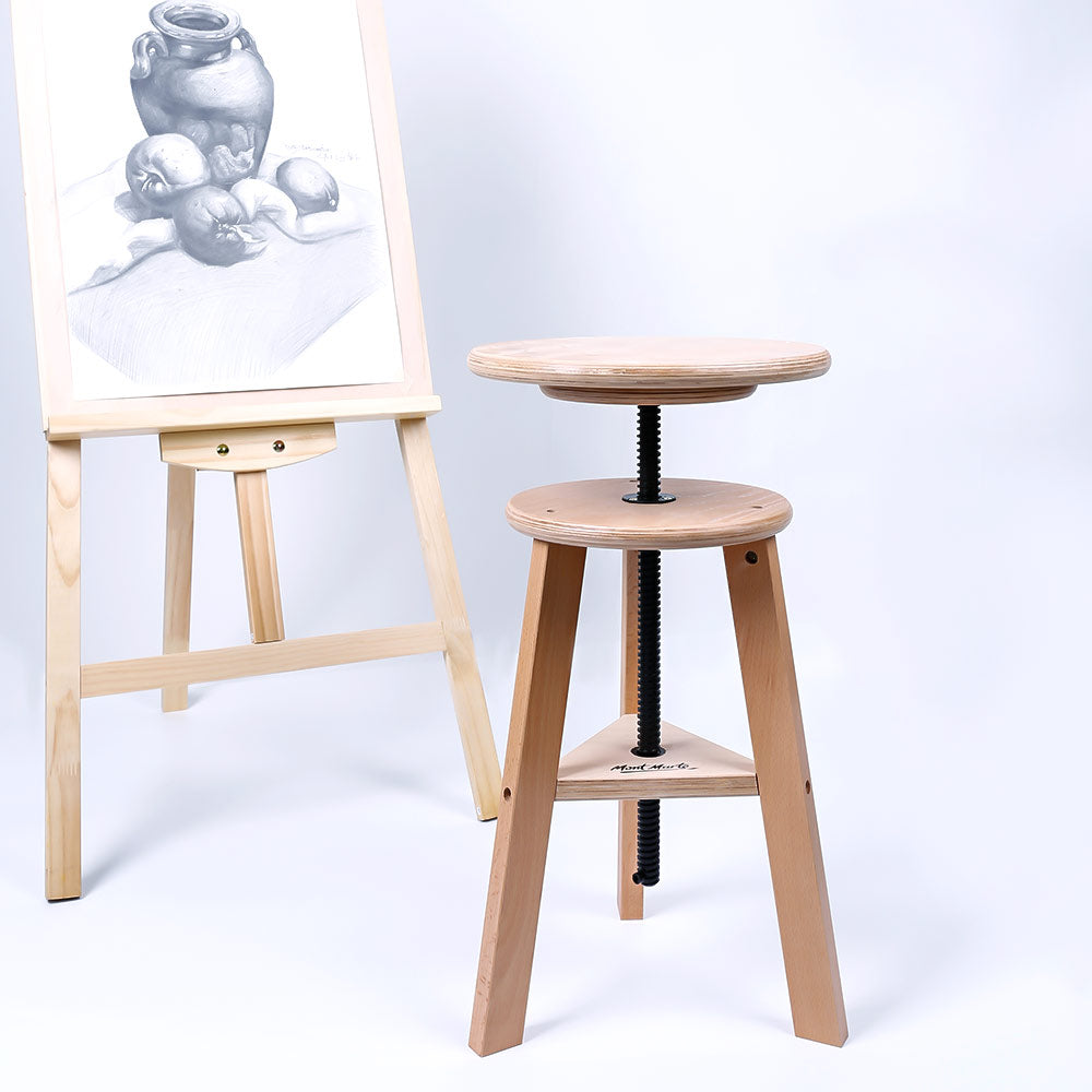 მოლბერტის სკამი MM Beech Easel Stool