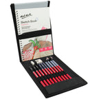 სკეჩების სახატავი ნაკრები პენლით Sketching Wallet Set Signature 14pc