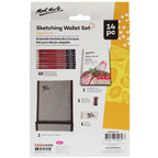 სკეჩების სახატავი ნაკრები პენლით Sketching Wallet Set Signature 14pc