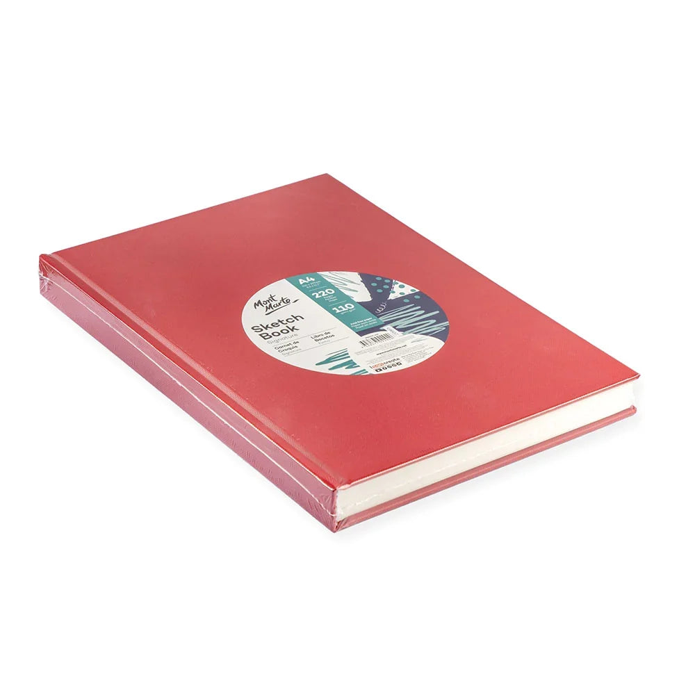 ჩანახატების სკეჩბუქი მყარი ყდით A4 - Sketch Book A4 Hard Cover 220pg 110gsm