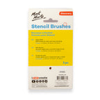 სტენსილის ფუნჯები Studio Stencil Brushes Pkt 3 MAA0021
