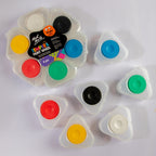 საბავშვო ტემპერა საღებავები Kids Tempera Paint Wheel 6pc - Bright
