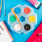 MM Kids Tempera Paint Wheel 6pc - Bright