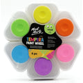 საბავშვო ტემპერა საღებავები Kids Tempera Paint Wheel 6pc - Pastel