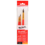 MM Gallery Series Brush Set Watercolour 4pc BMHS0029