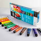 აკვარელის საღებავი - MM Watercolour Paints 12pc x 12ml
