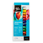 აკვარელის საღებავი - MM Watercolour Paints 12pc x 12ml
