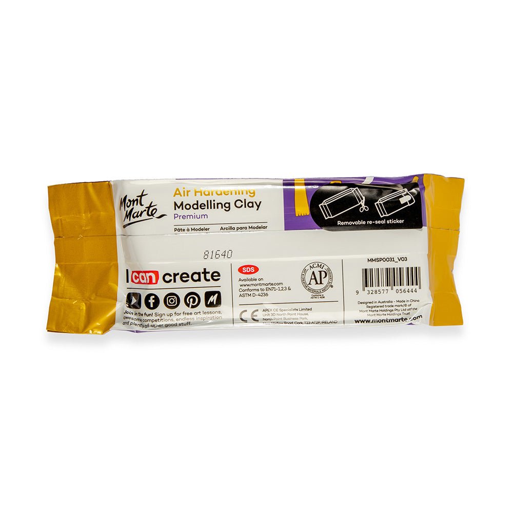 Air Hardening Modelling Clay Premium 250g (8.8oz) - Terracotta