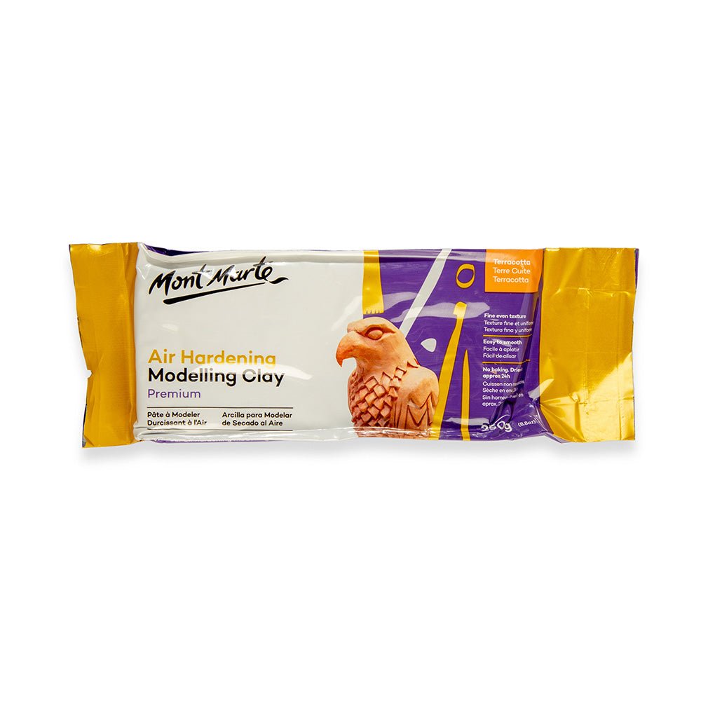 Air Hardening Modelling Clay Premium 250g (8.8oz) - Terracotta
