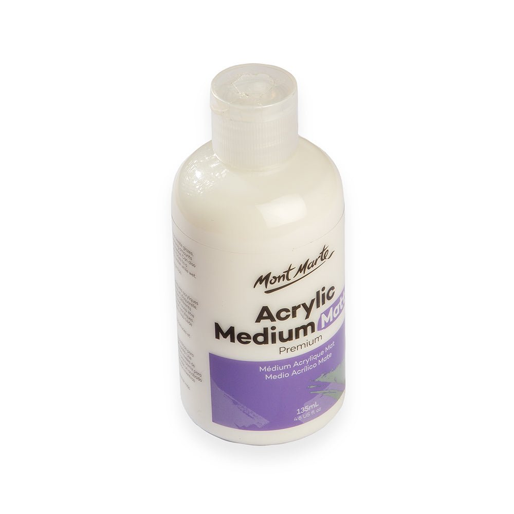 აკრილის ლაკი მატი (მქრქალი) Acrylic Medium - Matte 135mls - ARTISTA