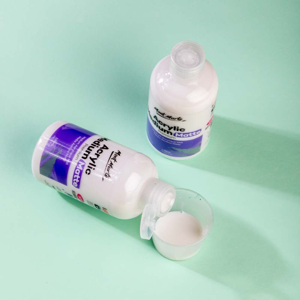 აკრილის ლაკი მატი (მქრქალი) Acrylic Medium - Matte 135mls - ARTISTA