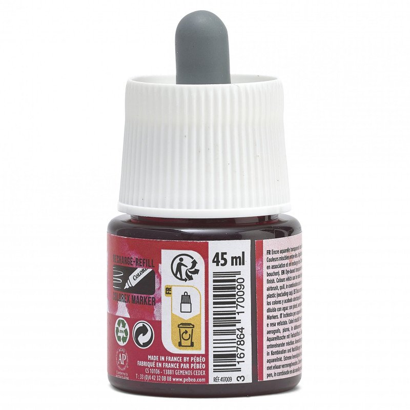COLOREX 45ML TURKISH RED - აკვარელის საღებავი(მელანი)