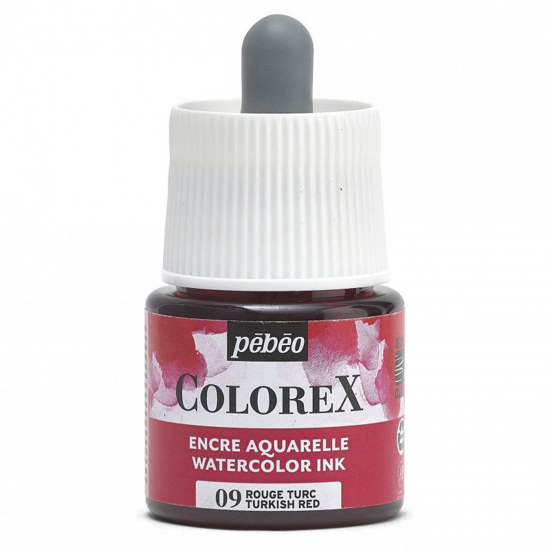 COLOREX 45ML TURKISH RED - აკვარელის საღებავი(მელანი)