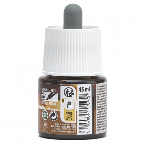 COLOREX 45ML TOBACCO  - აკვარელის საღებავი(მელანი)