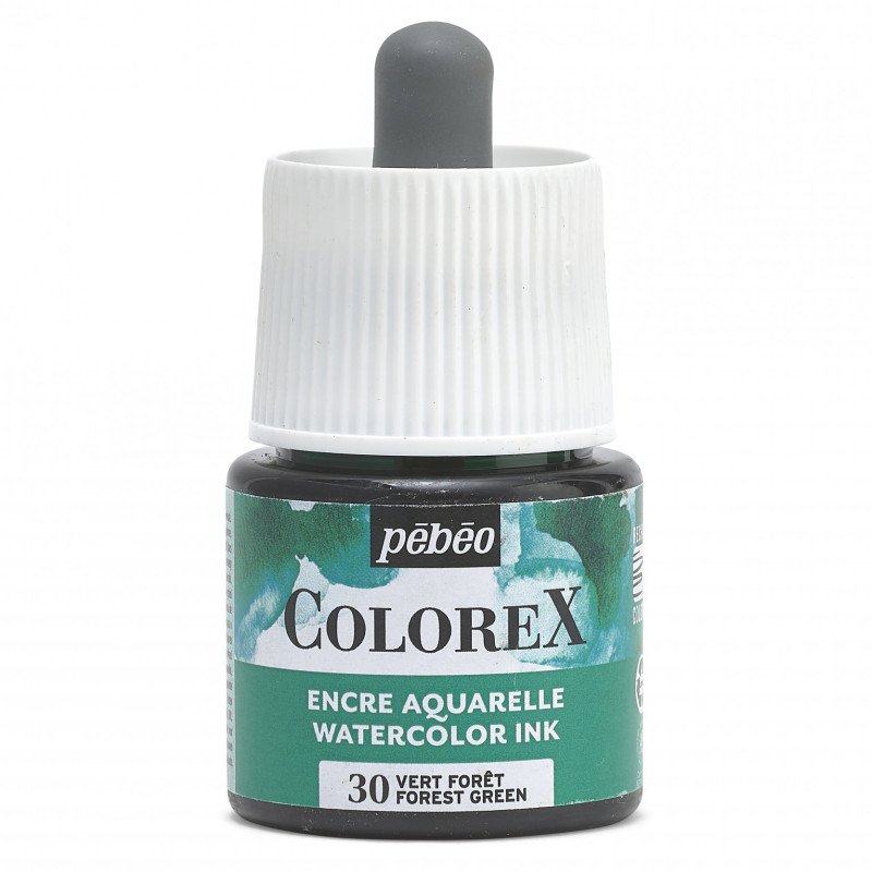 COLOREX 45ML FOREST GREEN - აკვარელის საღებავი(მელანი)