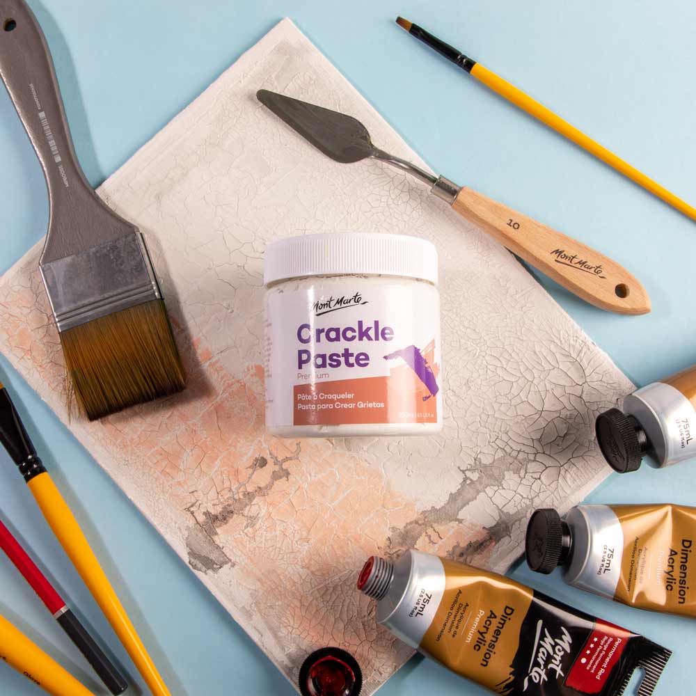 ბზარების პასტა (კრაკილური) MM Crackle Paste 250ml - ARTISTA