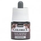 აკვარელის მელანი შავი 45 მლ - COLOREX 45ML TRICHROMA BLACK