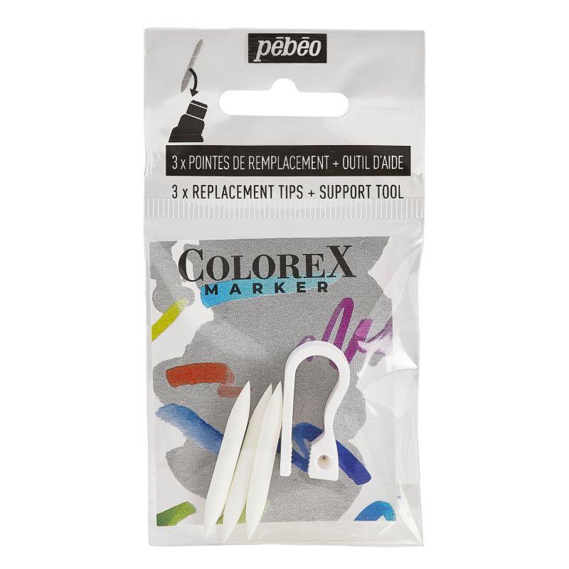 COLOREX MARKER TIPS BAG - აკვარელის მარკერის წვერები