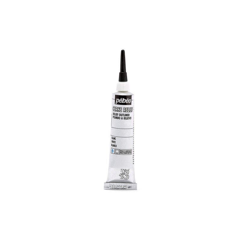 რელიეფური კონტური თეთრი 20მლ - RELIEF OUTLINER TUBE 20 ML WHITE