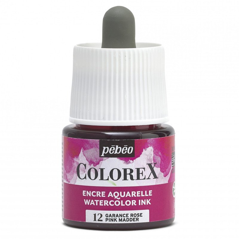 COLOREX 45ML PINK MADDER - აკვარელის საღებავი(მელანი)